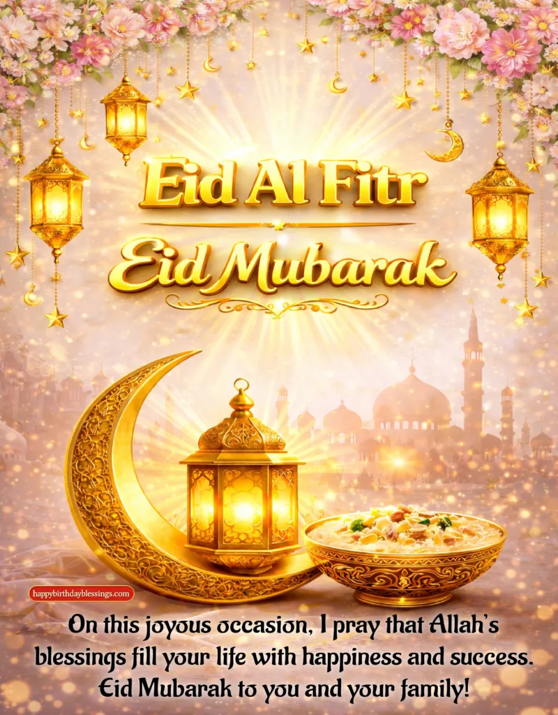 Eid Mubarak message image