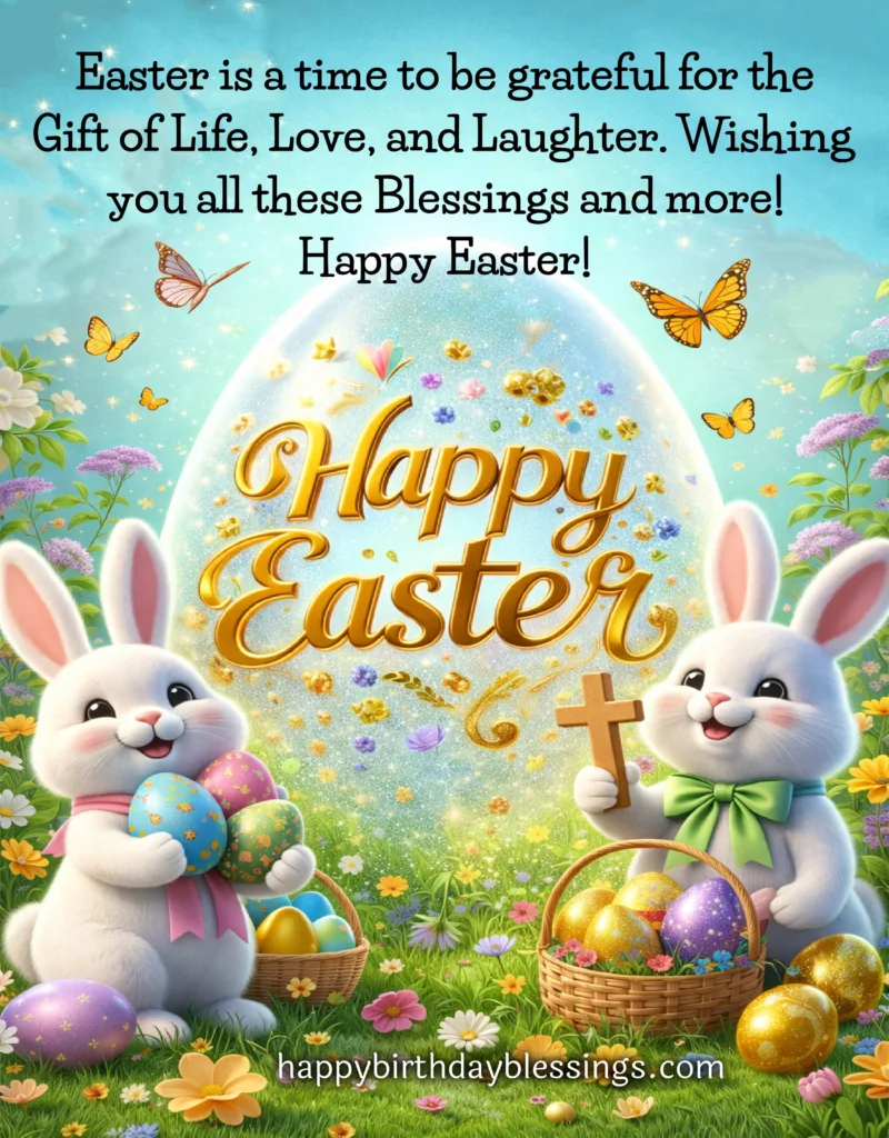Happy Easter Message.