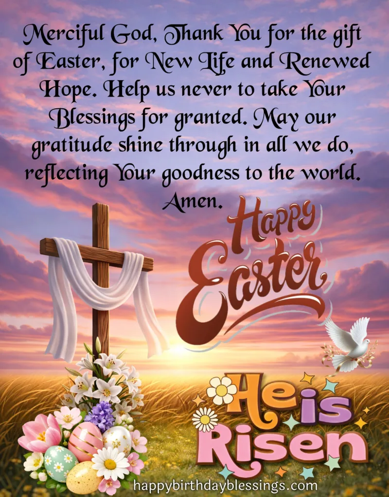 Happy Easter Quotes with beautiful easter background.