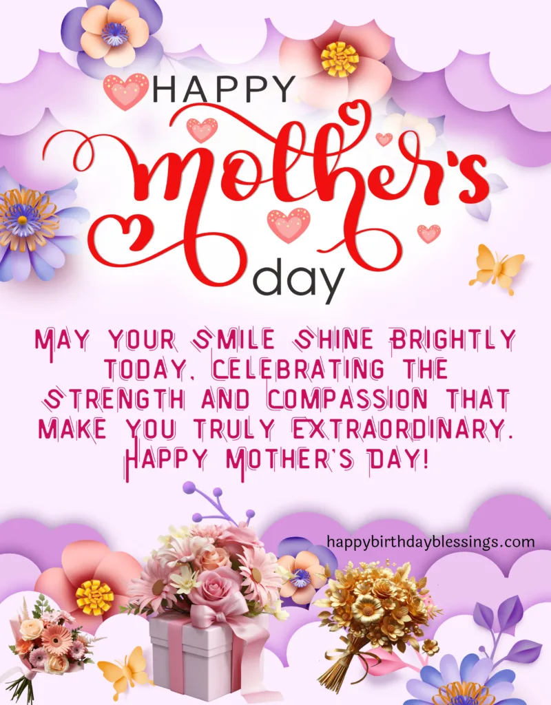 Mother's Day Blessings.