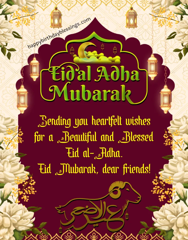 Bakrid Mubarak greetings.