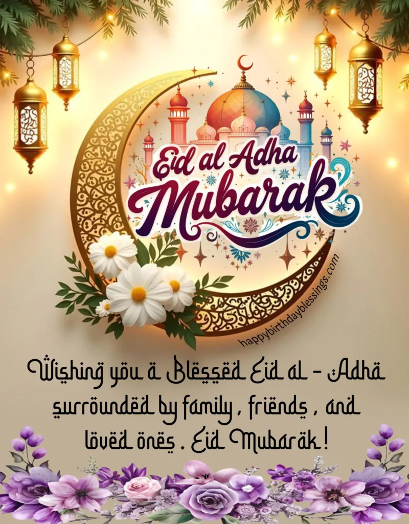 Eid al-Adha Mubarak image.