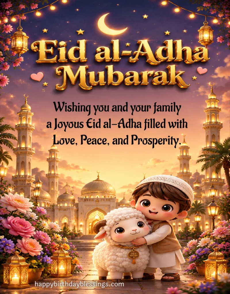 Eid ul Adha Quotes with image.