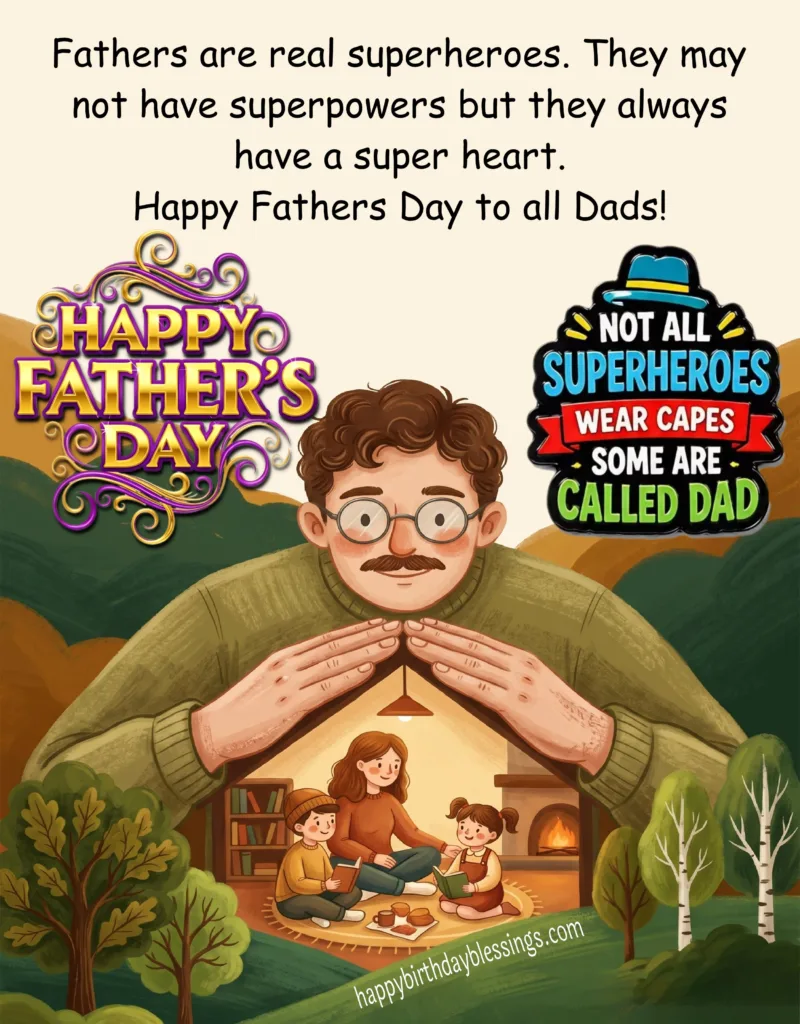 Father Protecting Family image.