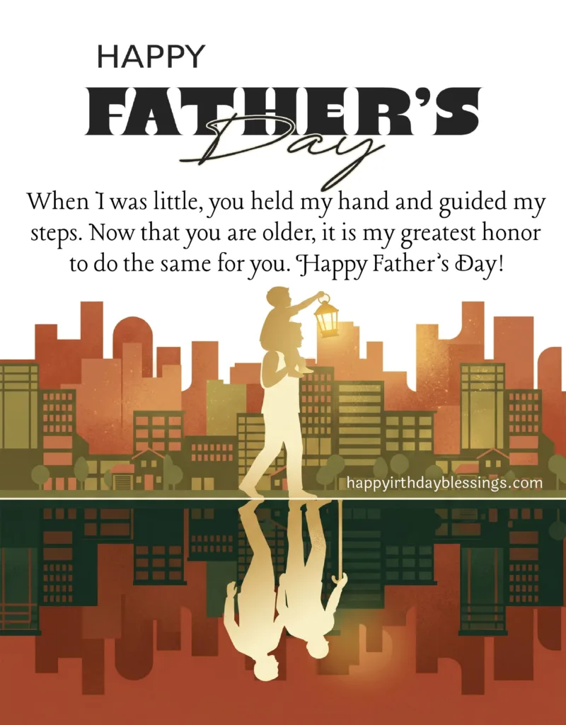 Happy Father's Day wishes.